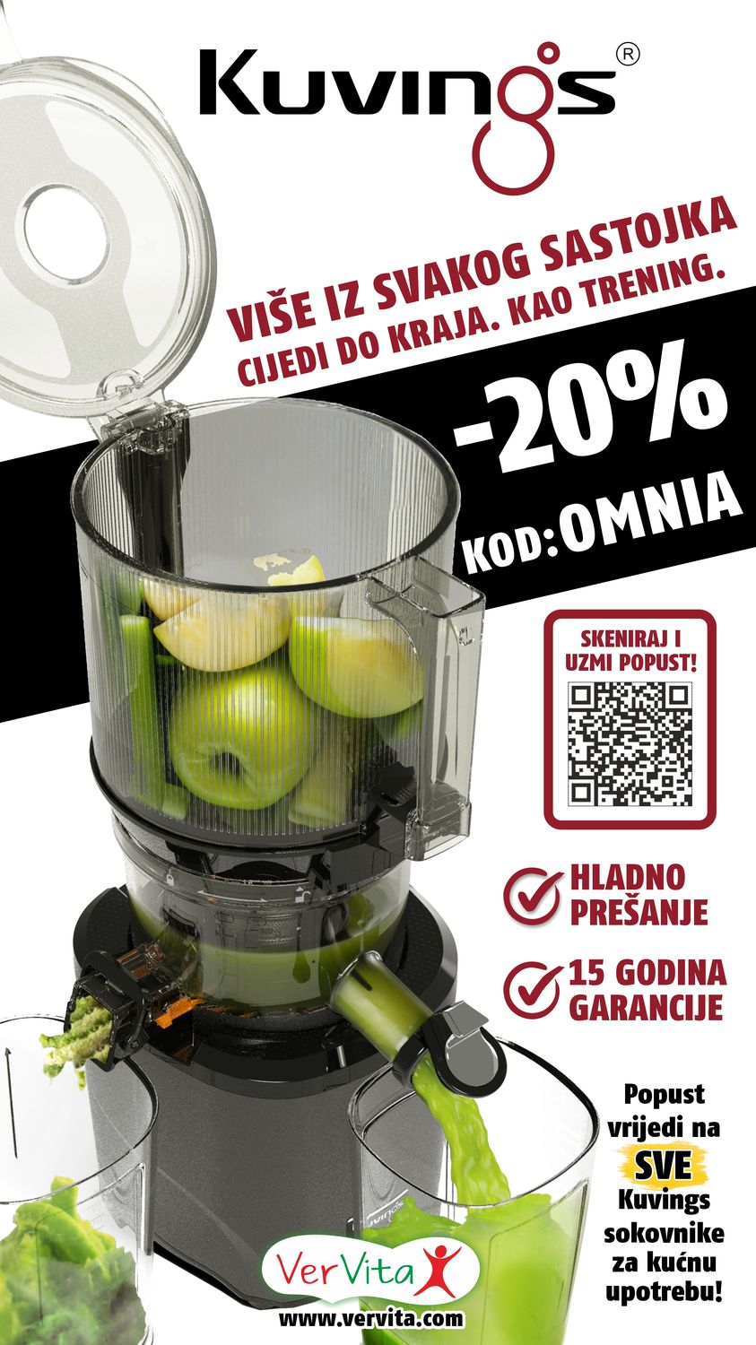 Kreativa kampanje VerVita za Omnia Fitness